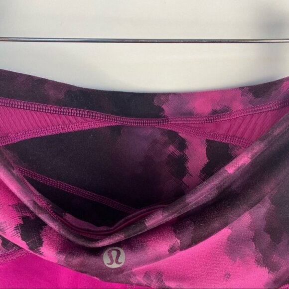 Lululemon Wunder Under‎ Crop Black Raspberry - Picture 7 of 7
